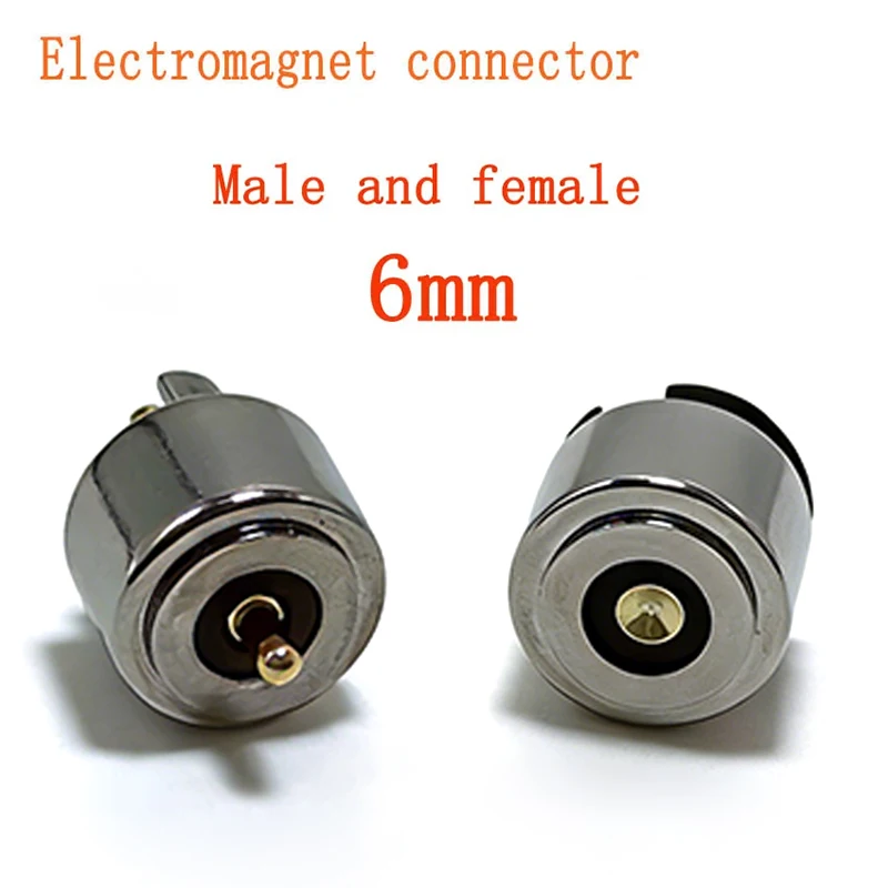 10set Magnet Connector 2A High Current Strong Magnetic LED Power Socket Magnetic DC Smart Water Cup Charging Connector 10mm