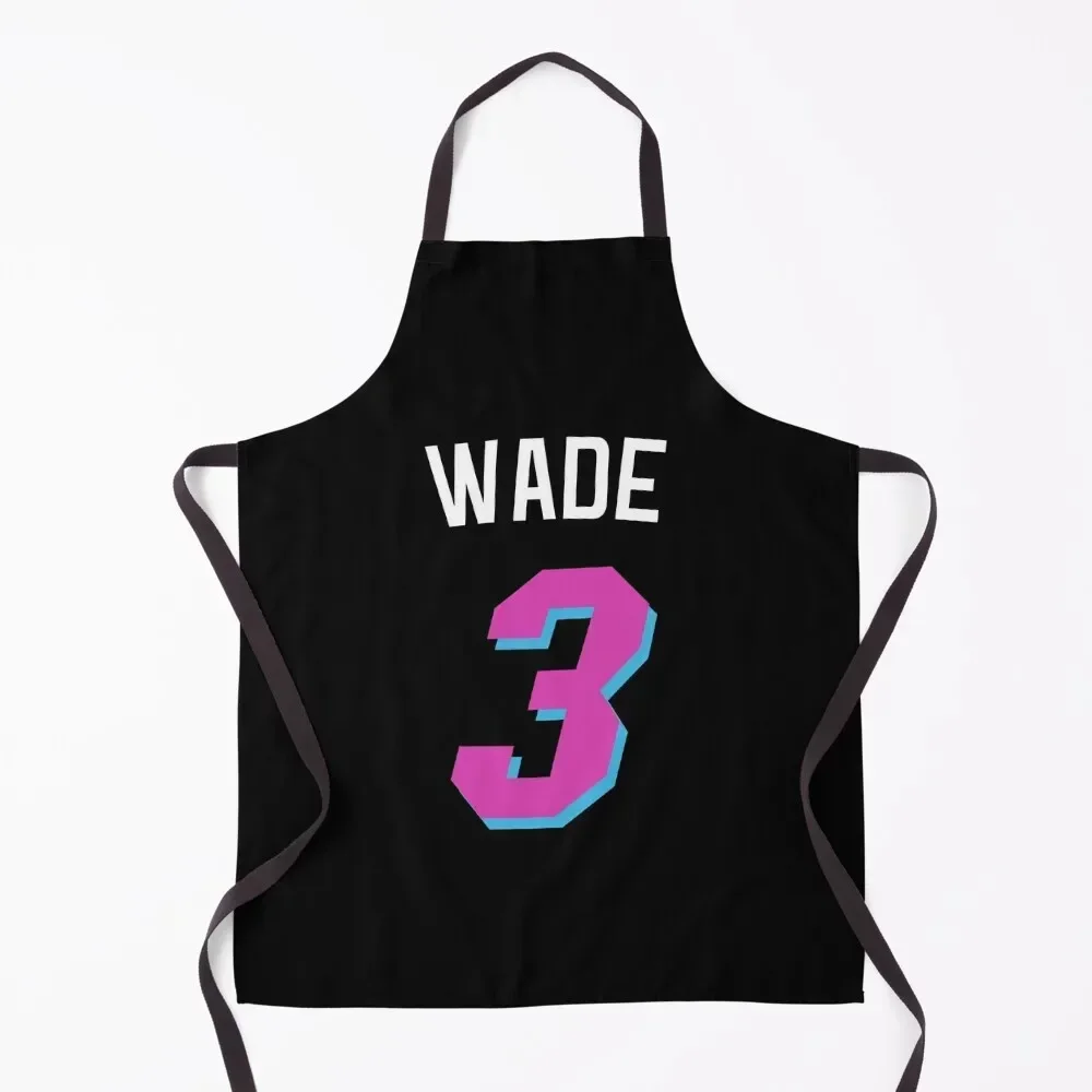 

Dwayne Wade 3 Heat Apron Korean cookings for women Home Supplies bib Apron