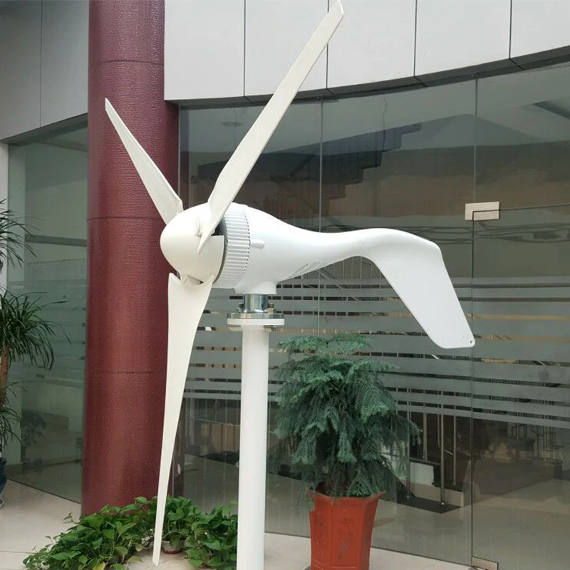 2000W 230V 240V Mini Small Wind Turbine Technology Alternator Ridge Blade Wind Turbine