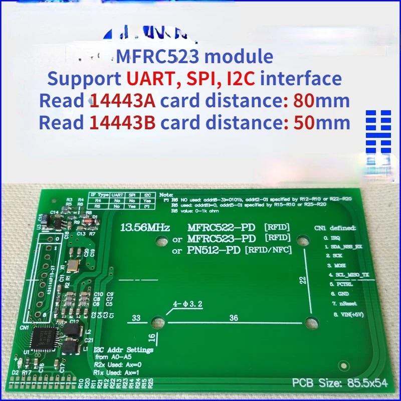 

MFRC523 module 13.56MHz TypeB