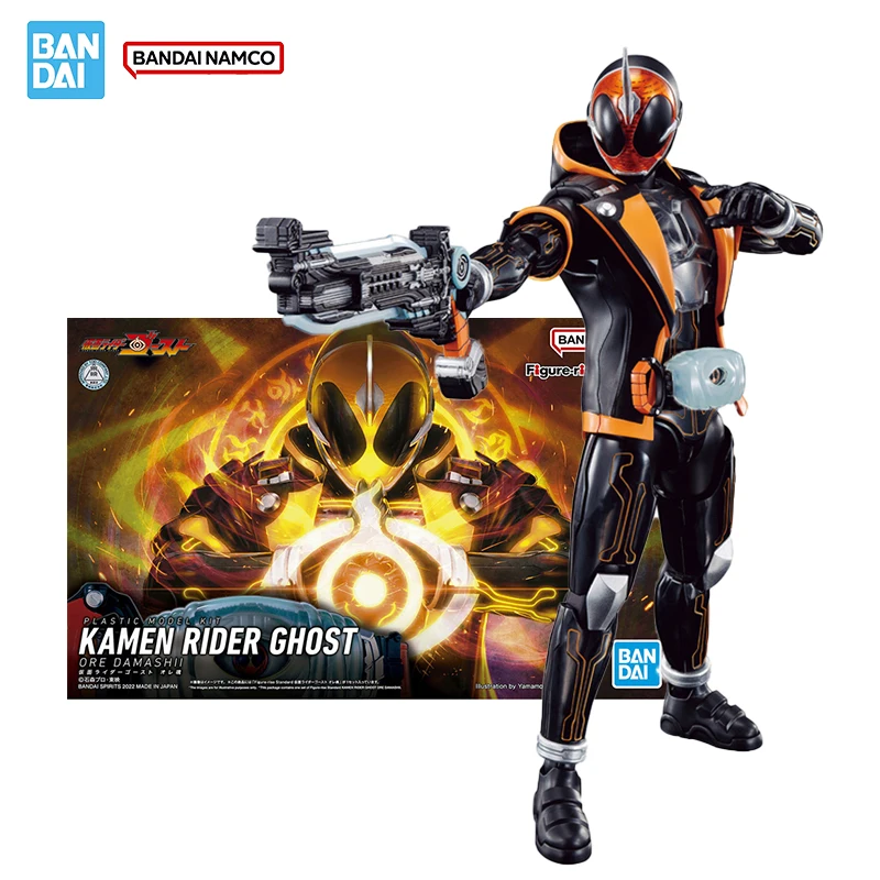 

Bandai оригинальная подлинная модель райдера в маске, комплект фигурок, стандартная коллекция Kamen Rider Ghost, экшн-фигурка, модель игрушки, подарки