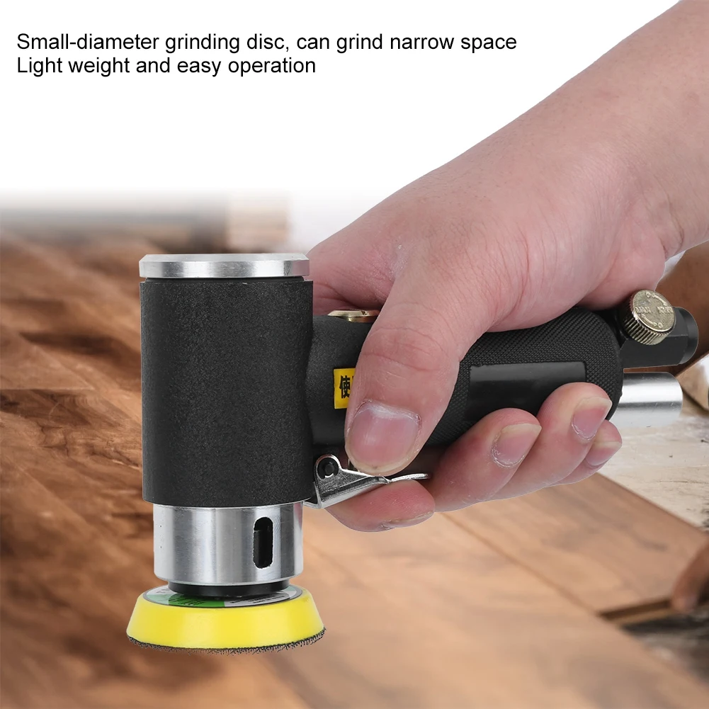 Pneumatic Polisher Pneumatic Polisher Polishing Machine Sanding Eccentric Elbow 2‑ Inch / 3Inch (‑ Type Interface)