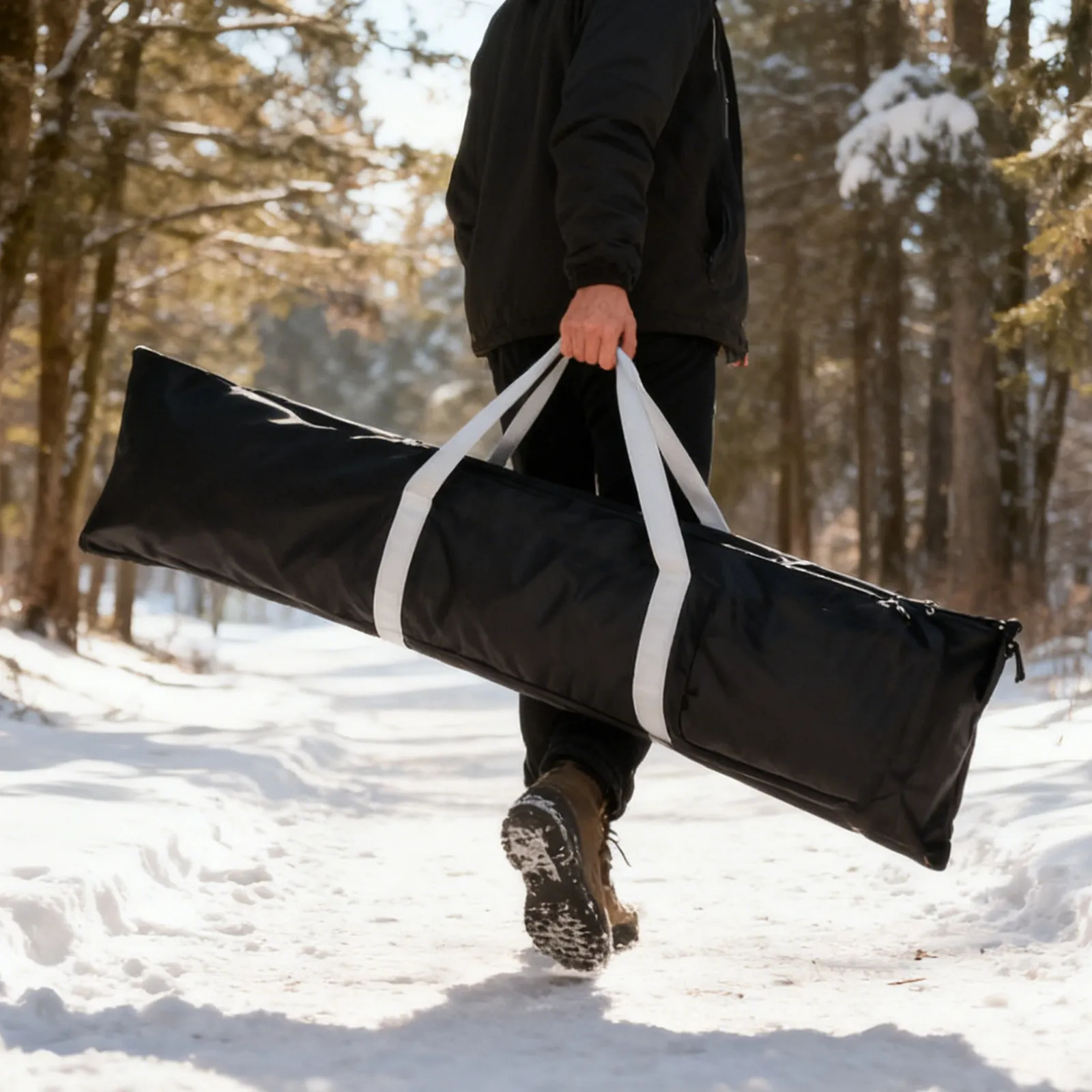 

Snowboard Storage Bag 72.7 X 12.97 Inch Thick Padded Waterproof Travel Snowboard Case for Skiing Gear Bag Shipping Protection