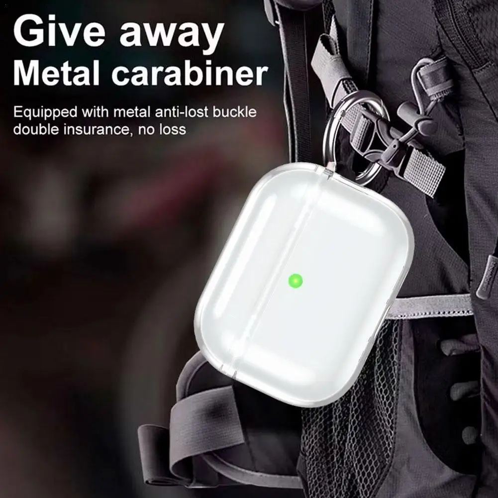 

Earphone Protective Case For Airpods Pro 3 With Keychain Simple Cute Design Aesthetic Trendy For Airpods Accessories