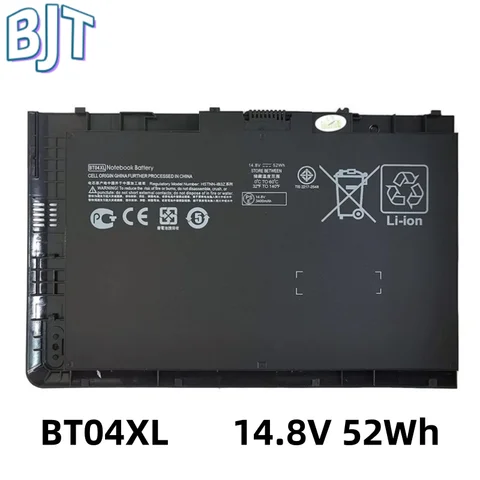 New Laptop Battery BT04XL For HP EliteBook Folio 9470 9480M Series HSTNN-IB3Z HSTNN-DB3Z HSTNN-I10C BA06XL 687517-1C1 14.8V 52Wh