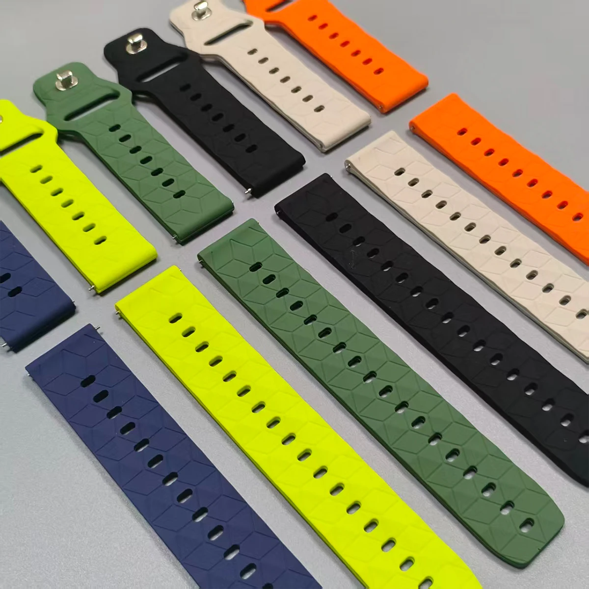 22mm Silicone Strap For Suunto RACE 2 S/Run/Ocean/Vertical Replacement Watch Band For Suunto 9 Peak Pro/5Peak Wristband Bracelet