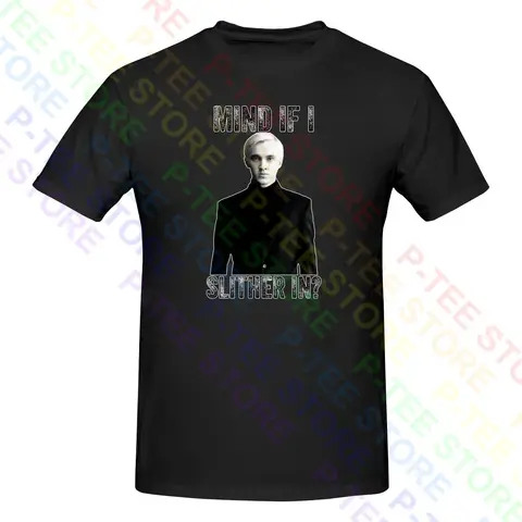 Tom Felton Mind If I Slither In Shirt T-shirt Tee Vtg Cotton Classic Streetwear