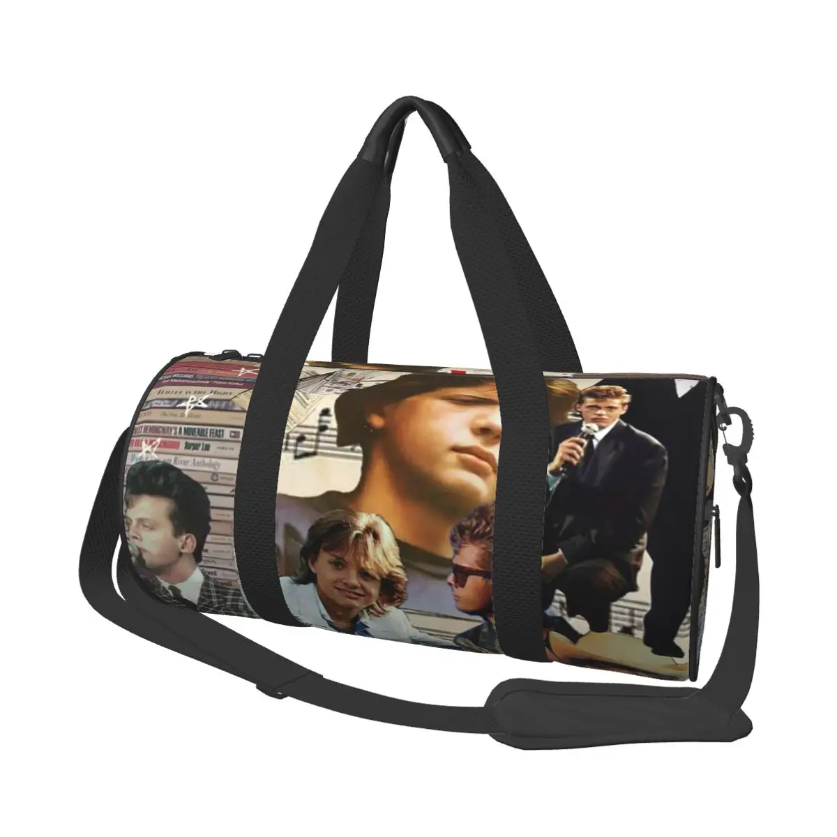 Luis Miguel Singer Large Duffle Gym Bag Multi-Functional Duffle Travel Bags Handbags Fitness bag