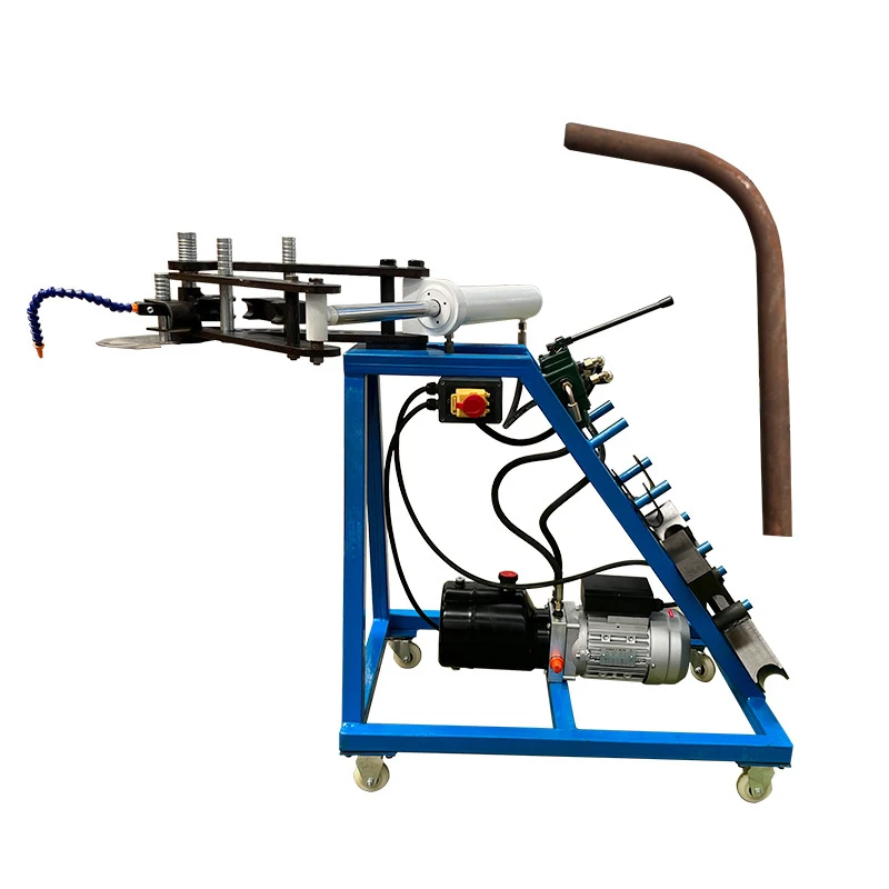 HTB-1000 Electric Hydraulic Metal Pipe Bending Machine The bending machine comes standard with 3 sets of molds and simple bottom