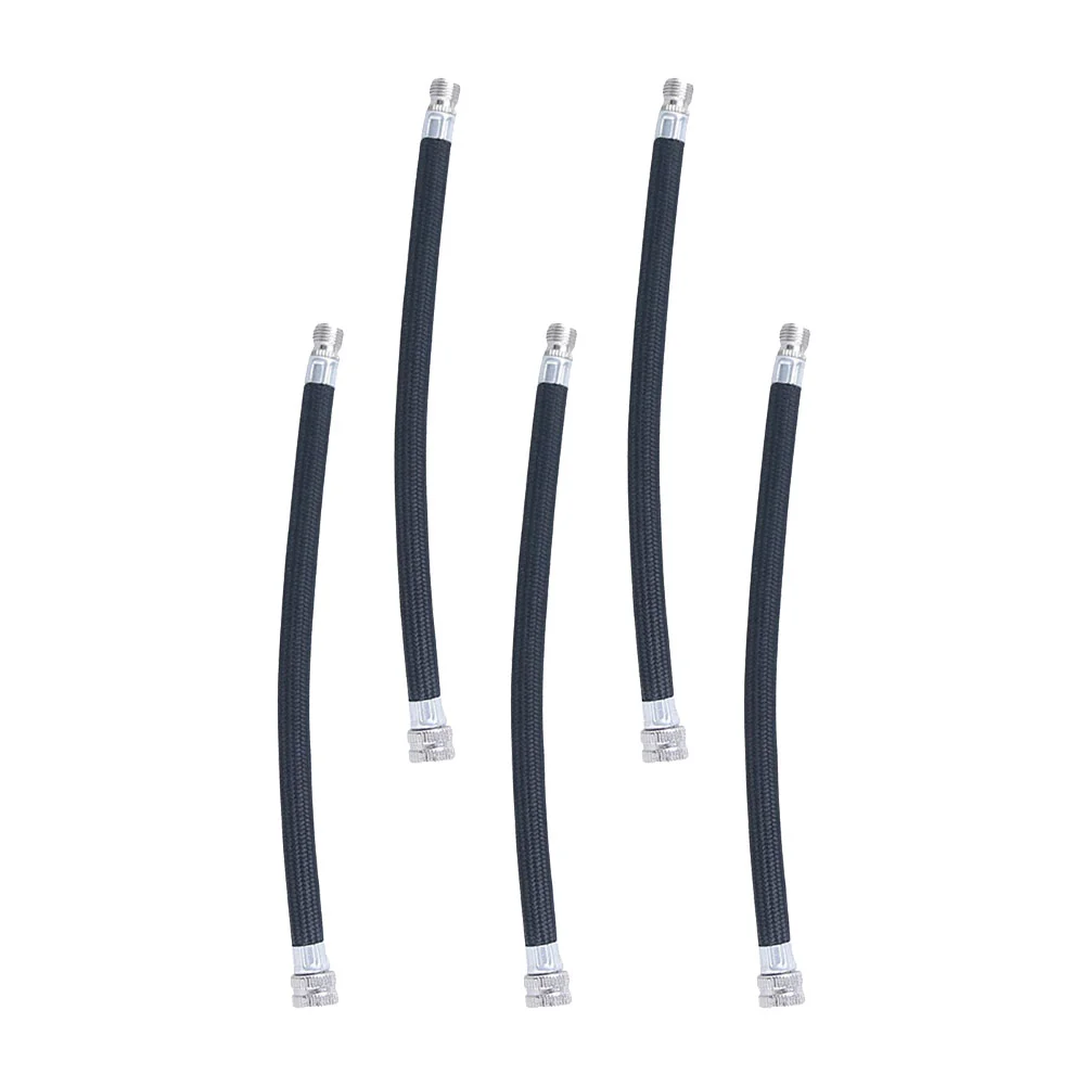 

5 Pcs Beauty Mouth Extension Tube Portable Air Pump Tire Inflator Ball Hose Replacement for Adapter