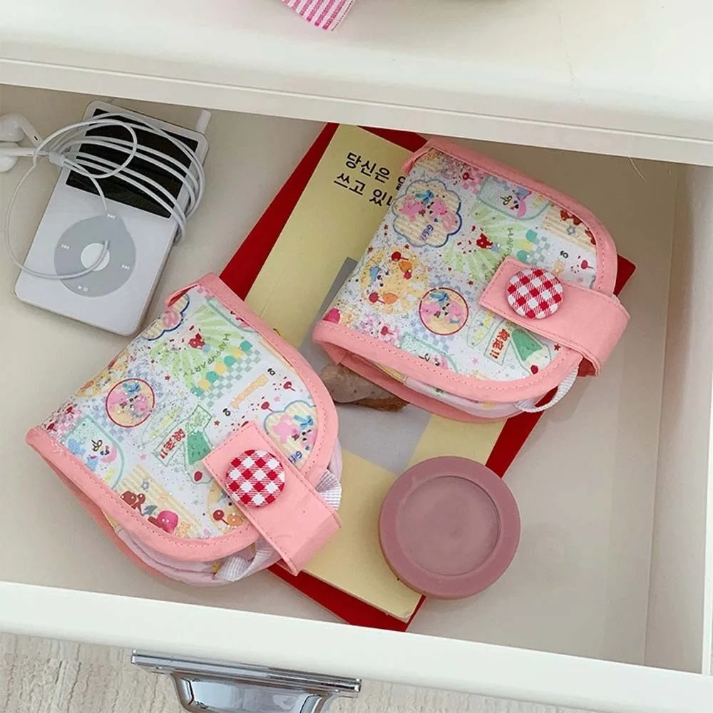 Cartoon Animal Dopamine Coin Purse PVC Large Capacity Small Makeup Lipstick Bag Korean Style Card Holder Mini Cloth Storage Bag