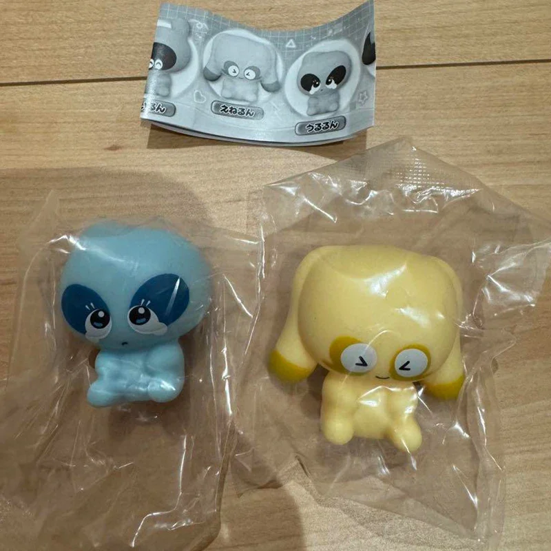 Pet pellizco y apretar muñeca Gashapon adorno de escritorio regalos de vacaciones figura de acción modelo Juguetes