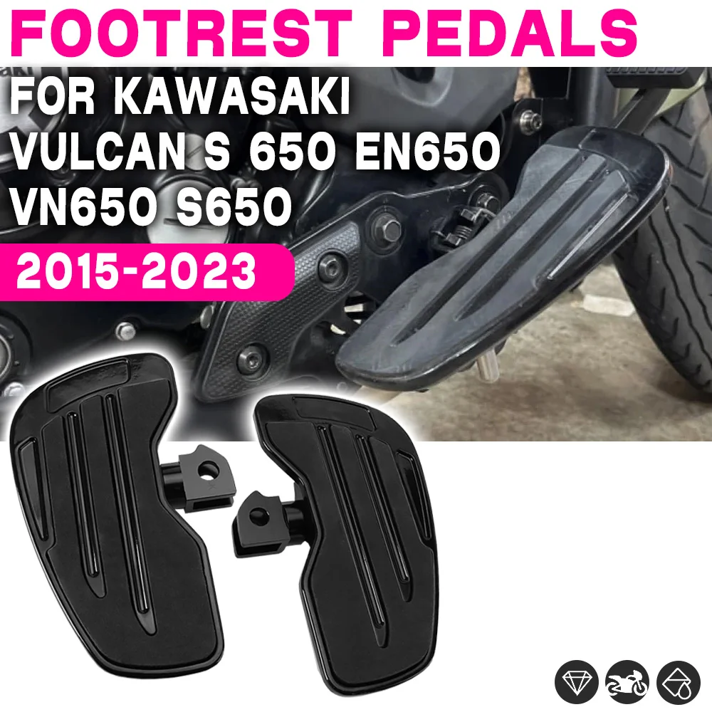

Adjustable Footboards Passenger Pedal Footpegs Foot Rest For Kawasaki Vulcan S 650 EN650 VN650 S650 2015-2023 Pair Foot Rest