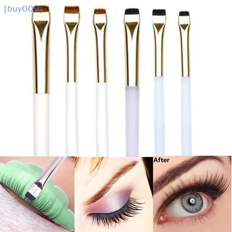 1 Pcs Gradient Handle Flat Brush Perming Eyelashes Lash Lift Tool Eyelash Perm Rod Eyelash Applicator Makeup Tools & Accessories