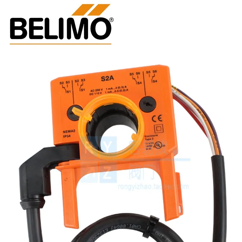 

Belimo potentiometer S1A auxiliary switch S2A electric actuator limit feedback switch imported from Switzerland