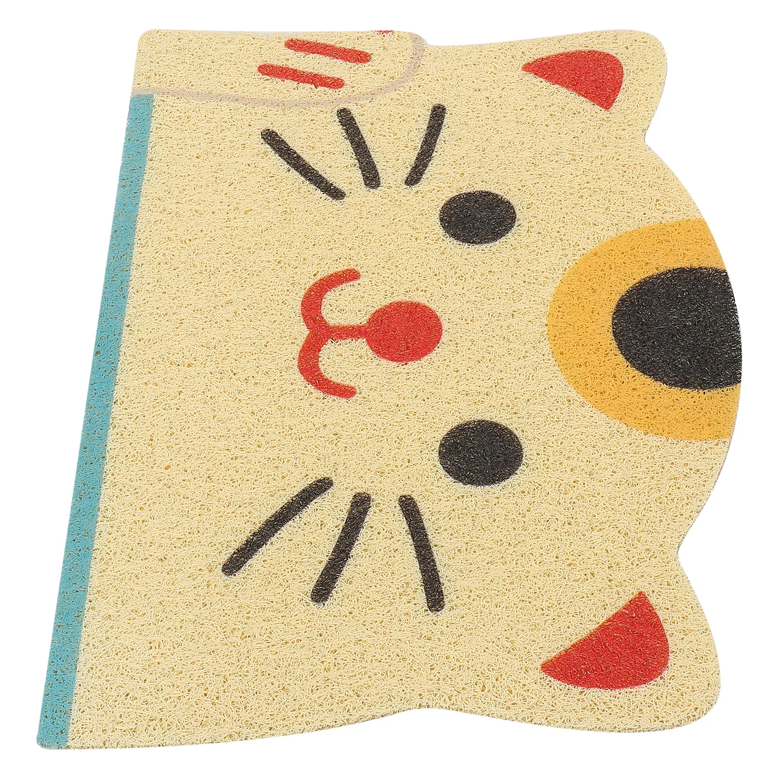 

Cat Litter Mat Specially Designed for Kittens Smooth Edge Safe Material Litter Mat Small Pet Accessories Cat Dog Food Pad