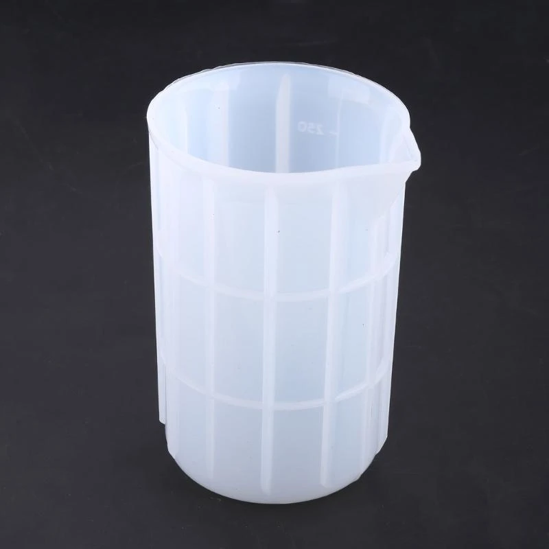 

J78F 350 мл чашка для смешивания со шкалой для ручной работы, формы для литья эпоксидной смолы, кухня