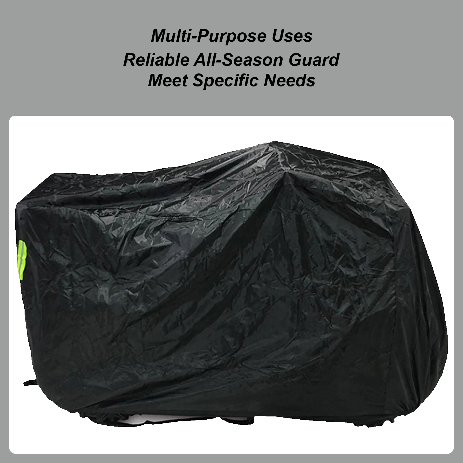 

4-колесный чехол из ткани Оксфорд, водонепроницаемые автомобильные аксессуары, солнцезащитные всесезонные снежные чехлы для квадроциклов для наружного гаража, кемпинга, путешествий