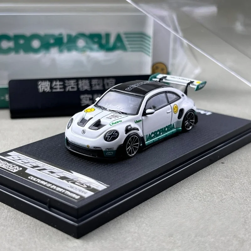 PSC 1:64 BEETLE RS EETLE iAcro simulation modèle de voiture en alliage statique, jouet cadeau de festival pour garçons, ornement de collection pour adultes.
