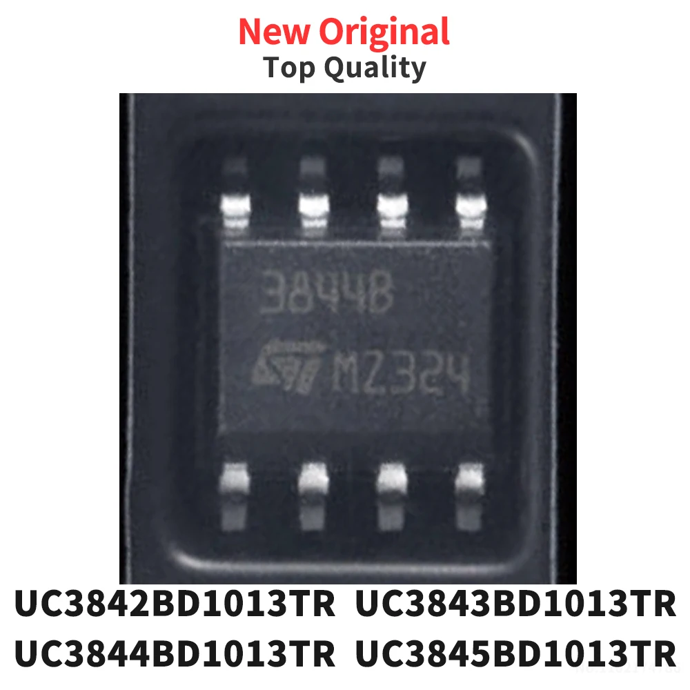 (10 Pcs) UC3842BD1013TR UC3843BD1013TR UC3844BD1013TR UC3845BD1013TR SOP-8 New Original 3842B 3843B 3844B 3845B