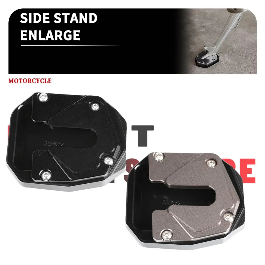 

Motorcycle Kickstand Enlarge Plate For Kove 500X Adventure 500XADV 2022-2023 Foot Side Stand Enlarger Extension Support Pad 2023