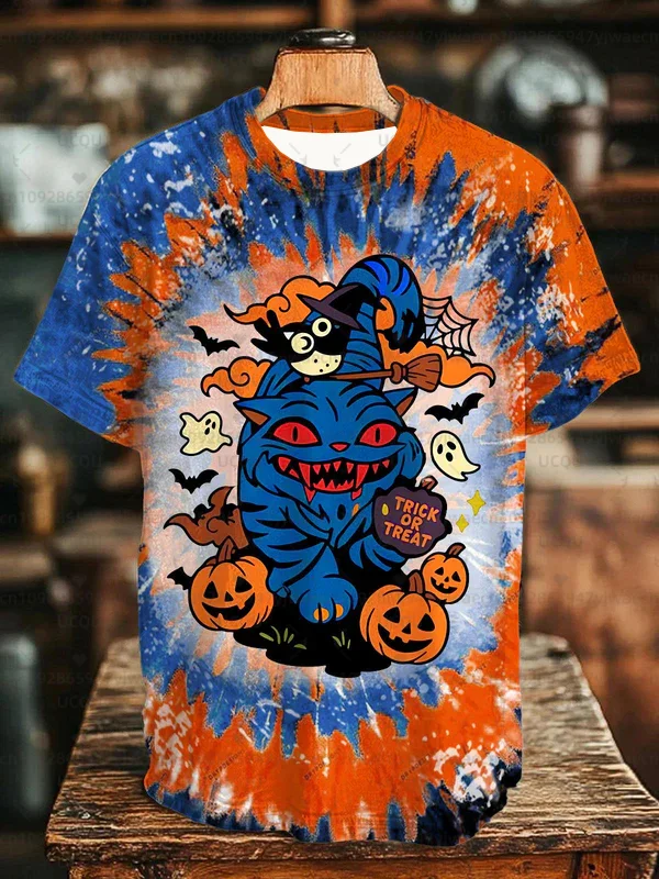 الوالدين والطفل قصيرة الأكمام لطيف Kpop شيطان الصيادين المحملة Harajuku عارضة أزياء الهالوين المحملة الأعلى تأثيري الملابس تي شيرت #6