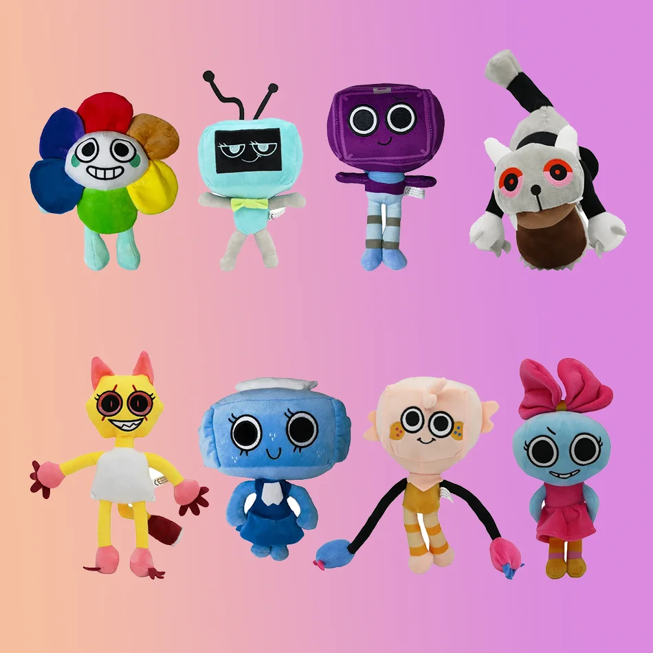 

Dandy's World, плюшевая милая кукла Dandy World, мягкая игра ужасов, гоob, галька, плюшевая мягкая подушка, кукла, подарки для детей, кукла