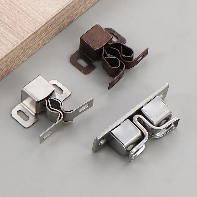 

1PC Wardrobe Door Frame Stainless Steel Collision Ball Industrial Equipment Door Lock Card Type Steel Ball Positioning Buckle