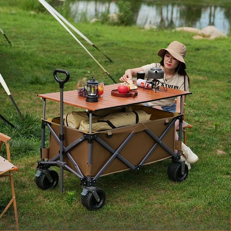 

Camper cart, trolley, outdoor camp cart, gather folding trolley, picnic cart, camping trailer, stall truck
