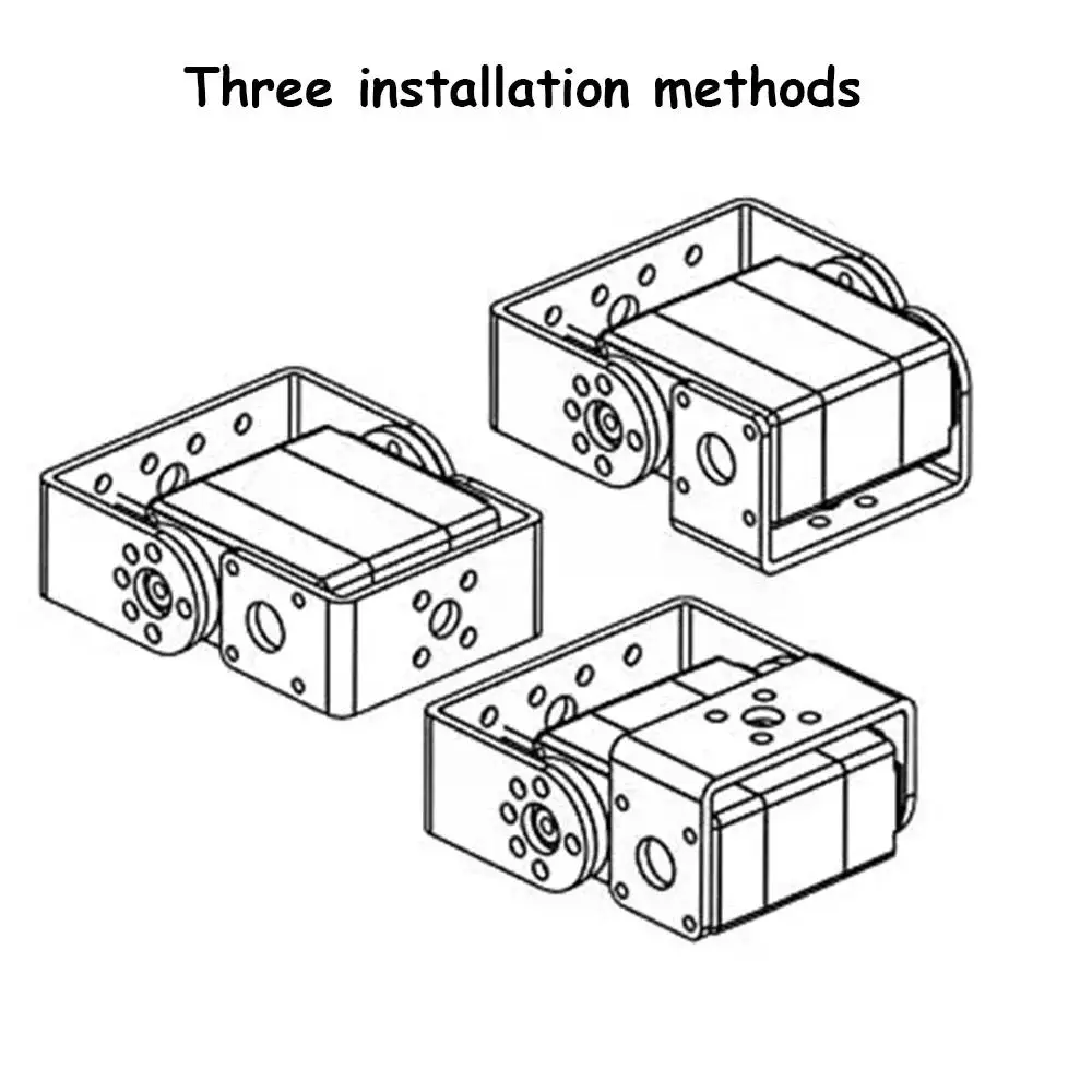 RDS3218 20kg 디지털 서보 풀 메탈 기어 방수 고 토크 1/8 1/10 RC 자동차 로봇 팔 180 °   정밀 제어
