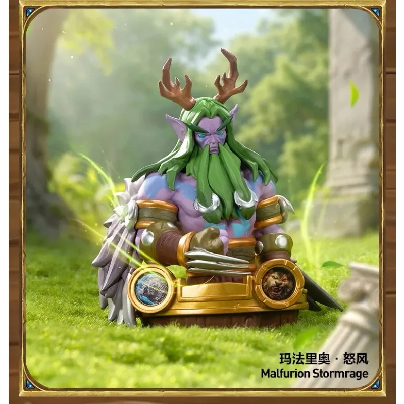 POPMART Hearthstone Tavern Legend série Figurine boîte aveugle ornements exquis jouets populaires boîte mystérieuse cadeaux Surprise