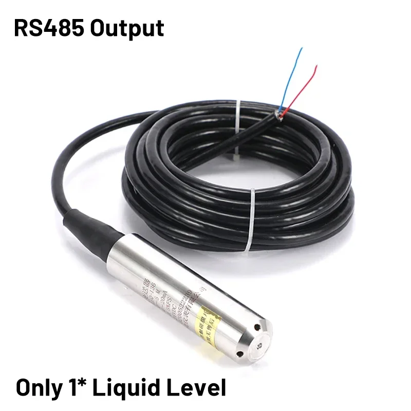 Eingangspegelsender, Flüssigkeitsstandsensor, Controller, statischer Druck, Füllstandsanzeige, Wasserstandssensor, 4–20 mA/0–10 V/RS485