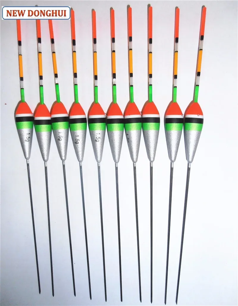 Agape 10 قطعة/الوحدة Siler رمادي الصيد تعويم الصيد بوبر 0.5 جرام 1.0 جرام 1.5 جرام 2.0 جرام الطفو Oem مصنع مخزن 201111