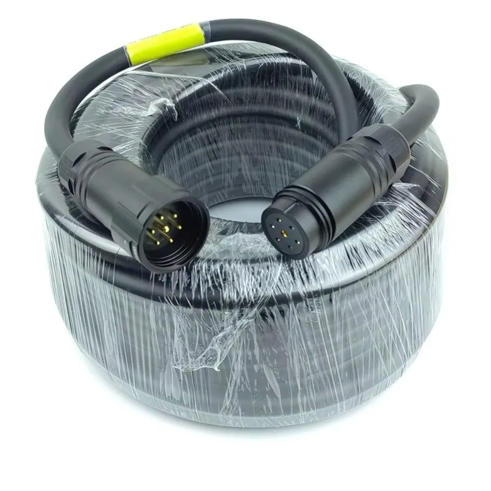 

7-Pin Plug Motor Cable Stage Lighting Power Cable 7 by 4mm Extension for Stage