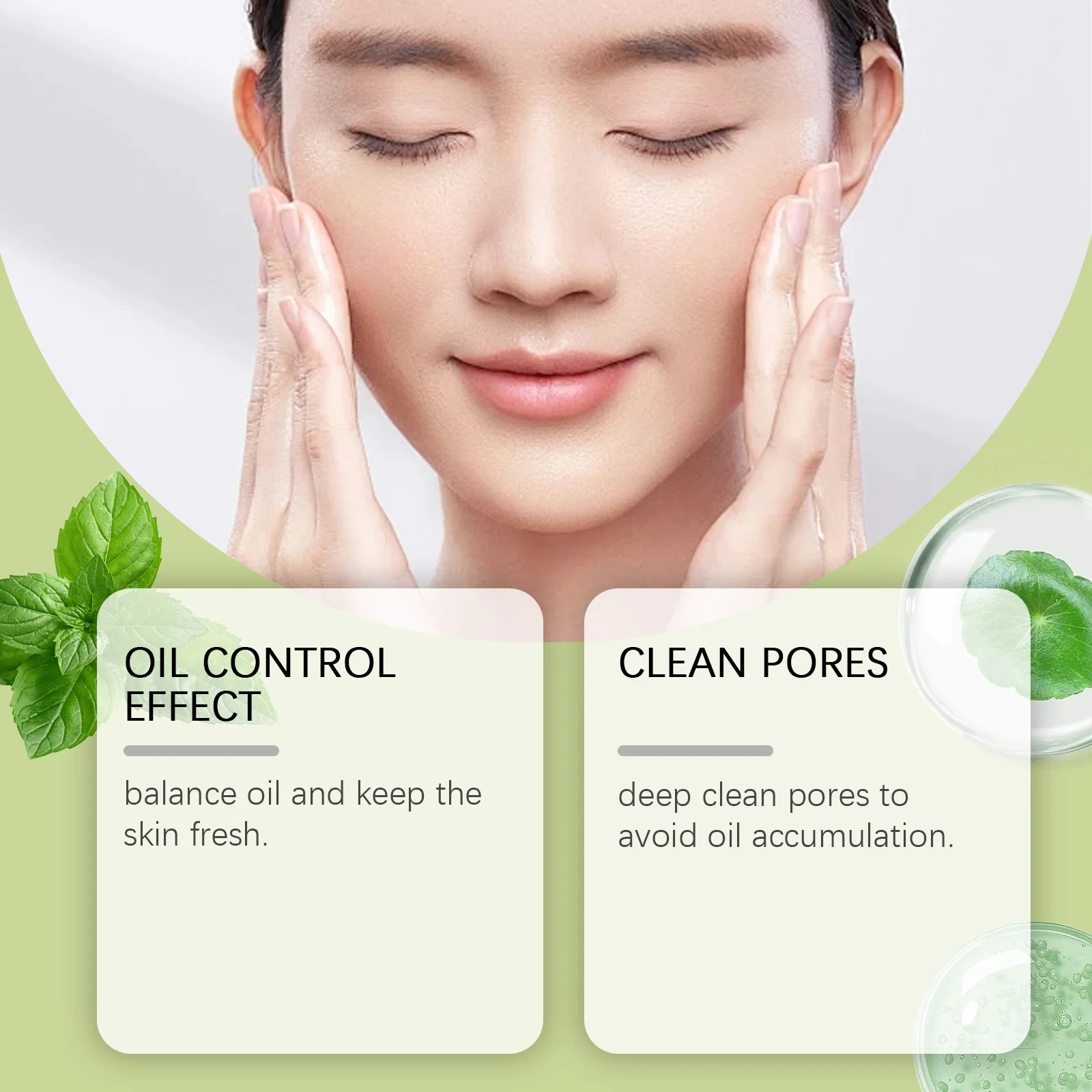 تونر كينتيللا اسياتيكا مرطب ومهدئ لتفتيح زيت الوجه والتحكم في المسام النظيفة وتقليل الخطوط الدقيقة تونر منعش للوجه