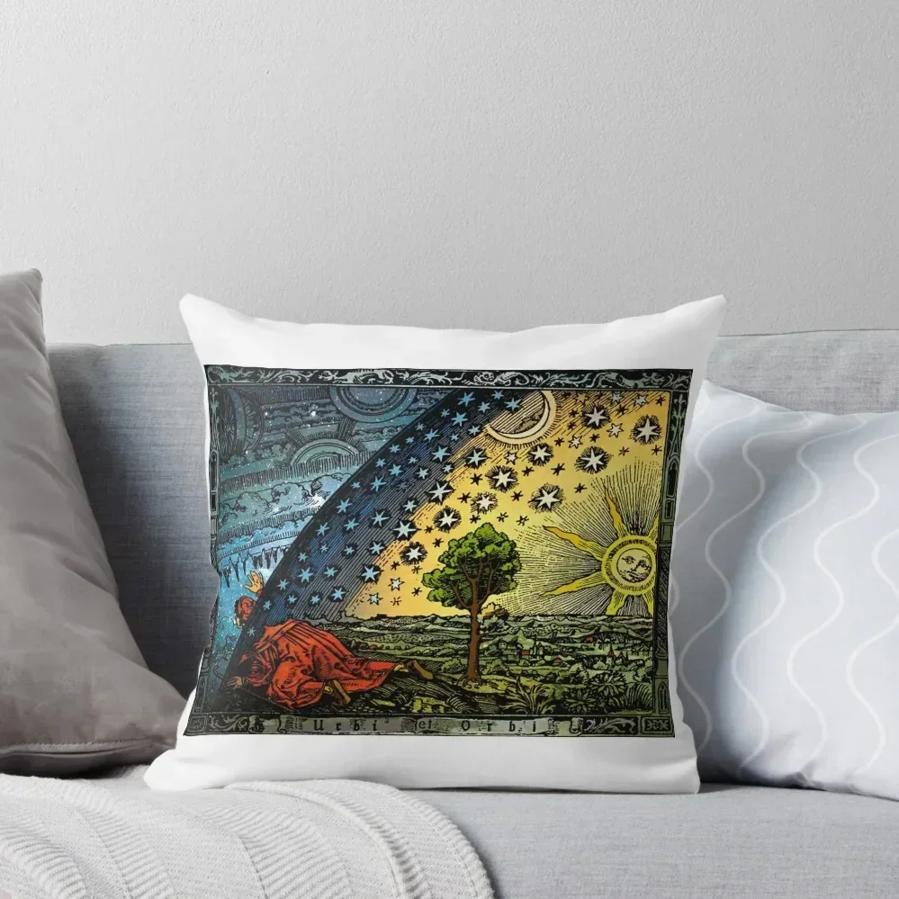 

Flat Earth Art Throw Pillow Christmas Pillowcase pillow cover luxury Sofa Covers For Living Room pillow