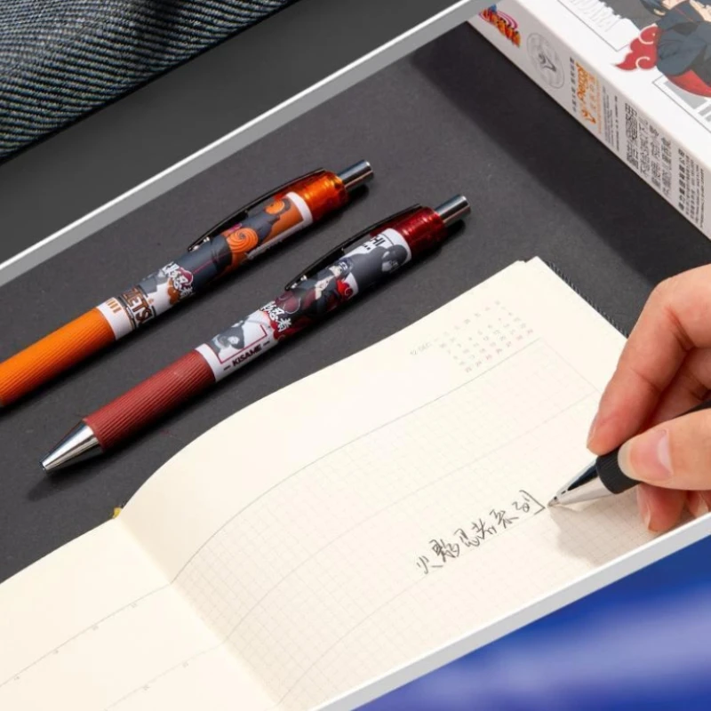 NARUTO Uzumaki Naruto Hatake Kakashi Uchiha Obito Kreativer Cartoon-Gelstift Glatt und langlebig schreibender Unterschriftenstift Studentengeschenk – Detail 4