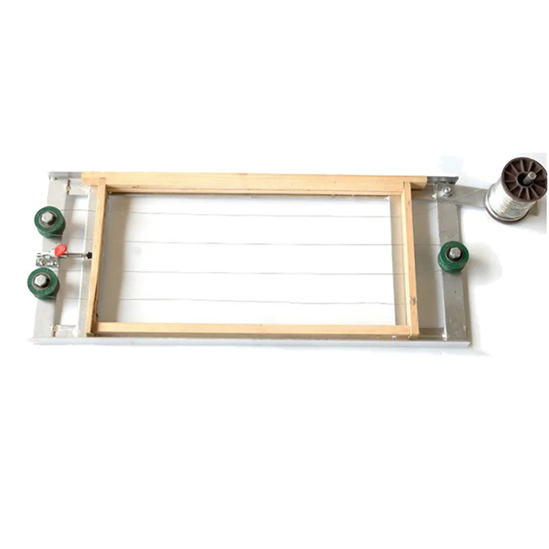 

Beekeeping beehive frame wooden wire frame threading