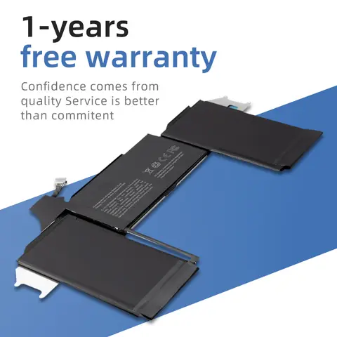 PINZHENG Laptopbatteri för Macbook Air 13'' A2337 A1932 A2179 A2681 15'' Pro A2141 A2941 14'' A2442 A2779 A2918 A2992 16'' A2485 8 best sales 1932 - №7