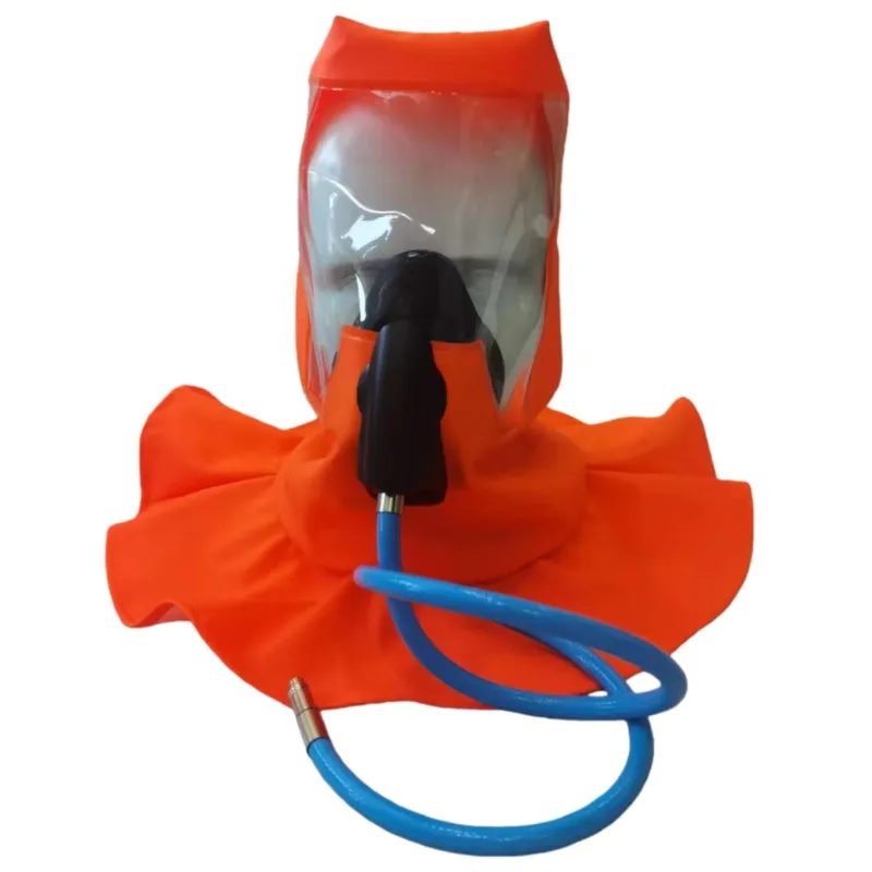 Fire Safety Breathing Mask, Flexible, for Marine Respiratory Protection, Bandwidth Field of View Mask