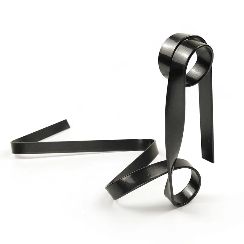 Creative Colorful Ribbon Iron Wine Bottle Holder Hanging Suspension Wine Rack Cabinet Display Rack Shelf Bar Home Desktop Decor