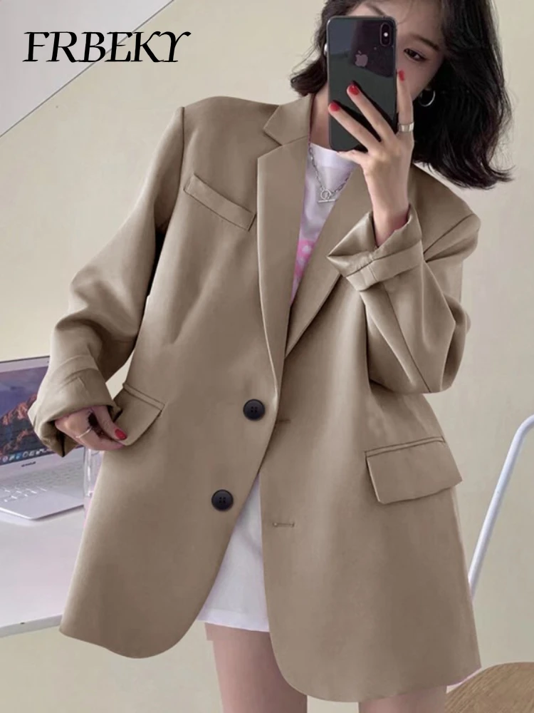 Blazer Woman Spring Summer New Solid Color Suit Jacket Women Korean Fashion Casual Comfortable Suit Woman Clothing Outerwears