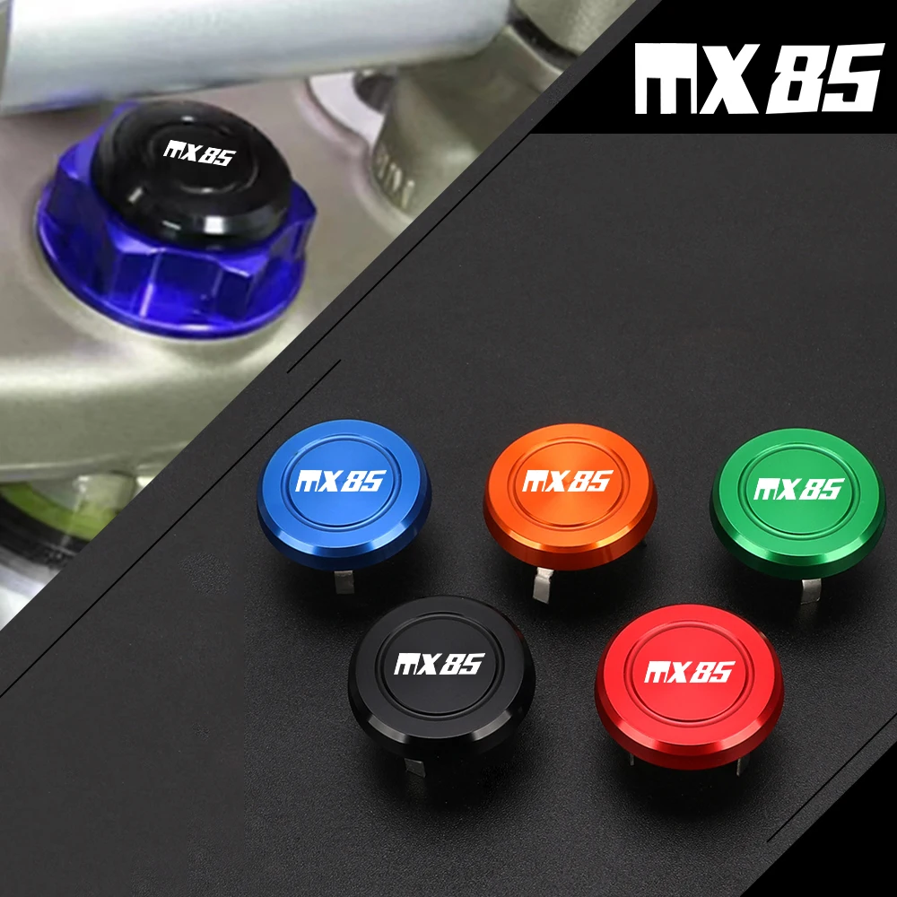 

Motorcycle Accessories Steering Stem Nut Cap Decoration Cover For TM MX85 MX 85 2013-2025 2024 2023 2022 2021 2020 2019 2018