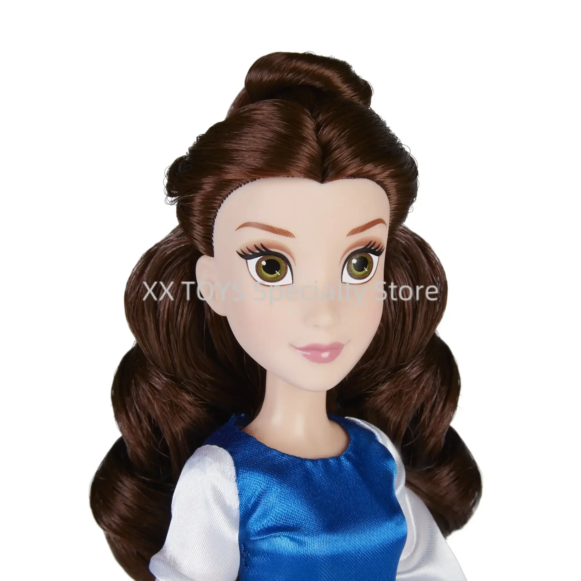 Disney Princess Collection Belle's Wardrobe Style Set Fashion Dress Up Dolls Girls Play House Toys Birthday Gifts for Girls