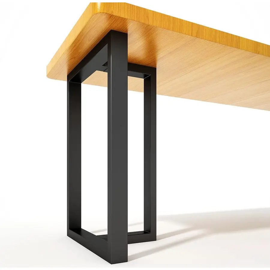 

Table Legs Bench Legs,Table Legs Replacement Heavy Duty Square Tube Desk Legs Furniture Legs for Coffee Table, Dining Table,Side