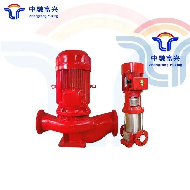 Pompa antincendio multistadio verticale Sistema idrante antincendio Pompa centrifuga per alimentazione idrica stabilizzata