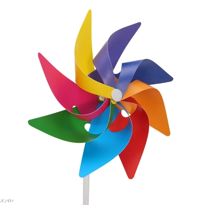 สวน YARD PARTY Camping Windmill WIND SPINNER เครื่องประดับตกแต่ง