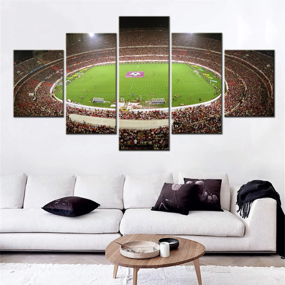 

Modern 5 Pieces Canvas Wall Arts Lutz Benfica Stadium Home Decor Picture Print Living Room Poster Painting Bedroom Mural Artwork