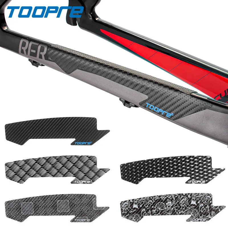 MTB Road Bike Frame Protective Sticker Bicycle Chain Frame Guard Tape Protector Film Cable Scratch Resistant