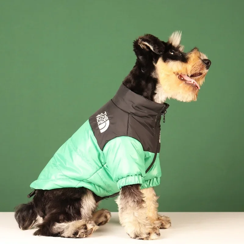 Inverno caldo di lusso vestiti per cani cucciolo tuta da neve cappotto impermeabile antivento piccolo cane medio giacca riflettente abbigliamento